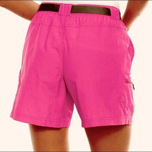 Columbia Pink/Purple Outdoor Hiking Shorts EUC